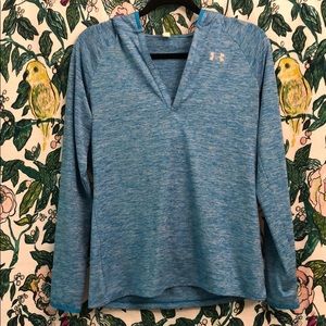 Under Armour Tech Pullover V Neck Hoodie